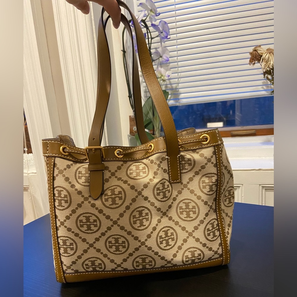 Tory Burch Jacquard Small Tote Bag, Never Used